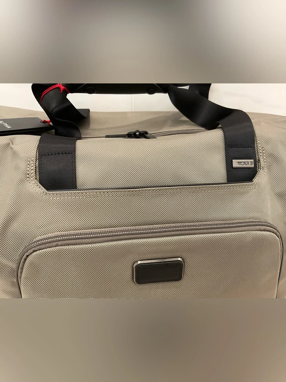 NEW Tumi ALPHA 18.5” Double Expansion TRAVEL Satchel Bag - GRAY ALLOY❗️